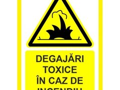 Placute pentru degajari toxice in caz de incendiu