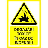 Placute pentru degajari toxice in caz de incendiu